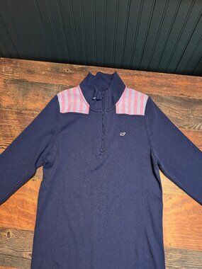 Vinyard Vines Shep Shirt in Medium Oxford Stripe 100% Cotton made in Peru